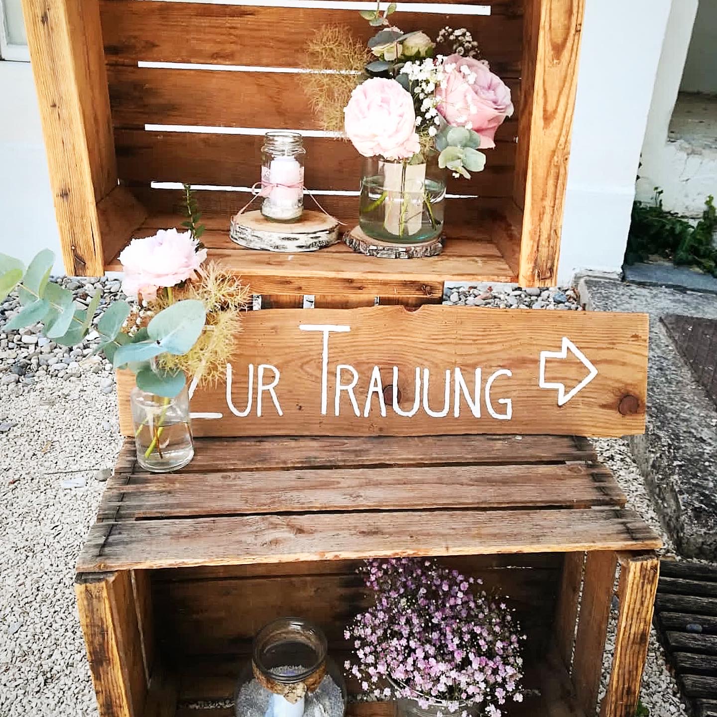Zur Hochzeit